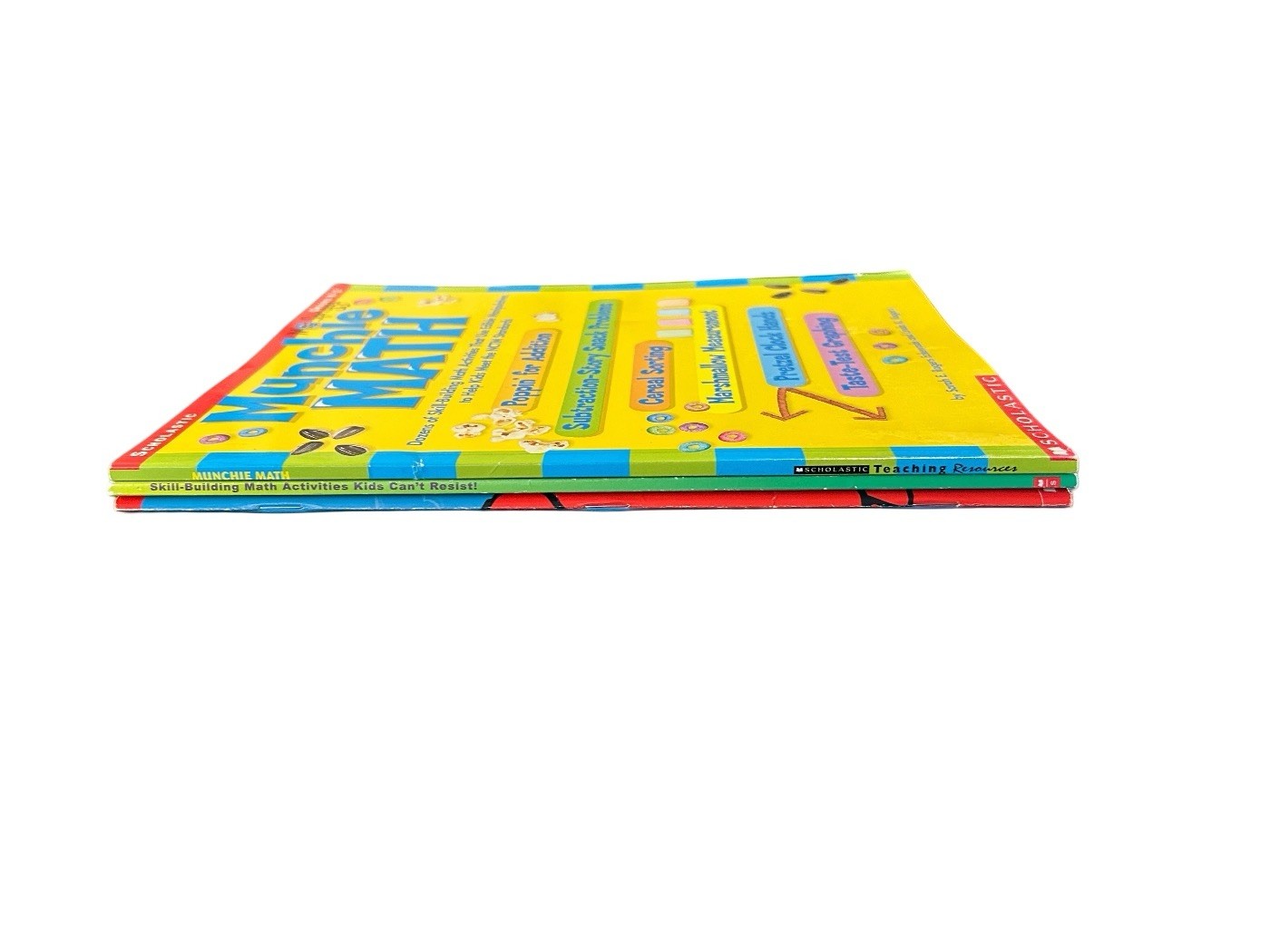 Scholastic Teaching Resources Paperback Bundle Book Lot Of 3 PreK-2 Math Activ