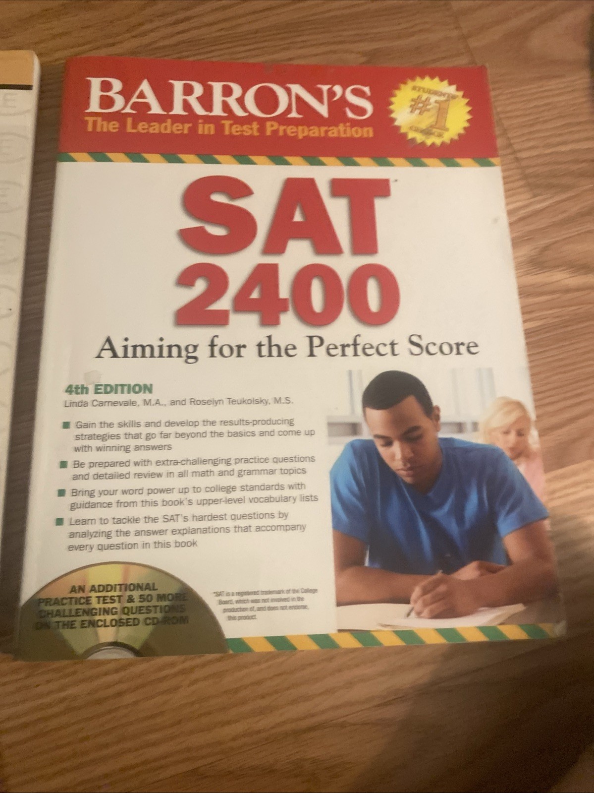Barron’s SAT 2400, 4th Edition by Roselyn Teukolsky M.S. and Linda Carnevale