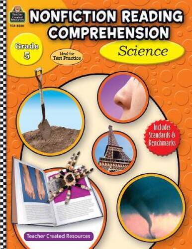 Nonfiction Reading Comprehension: Science, Grade 5 – Paperback – GOOD