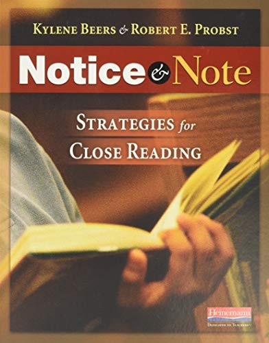 Notice & Note: Strategies for Close Rea… by Beers, Kylene Paperback / softback