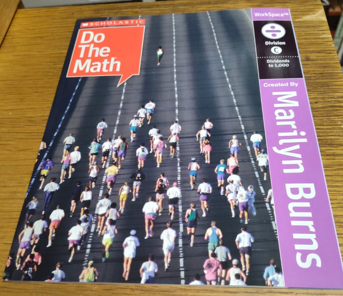 SCHOLASTIC DO THE MATH WORKSPACE DIVISION C DIVIDENDS TO 1,000, PB, Burns