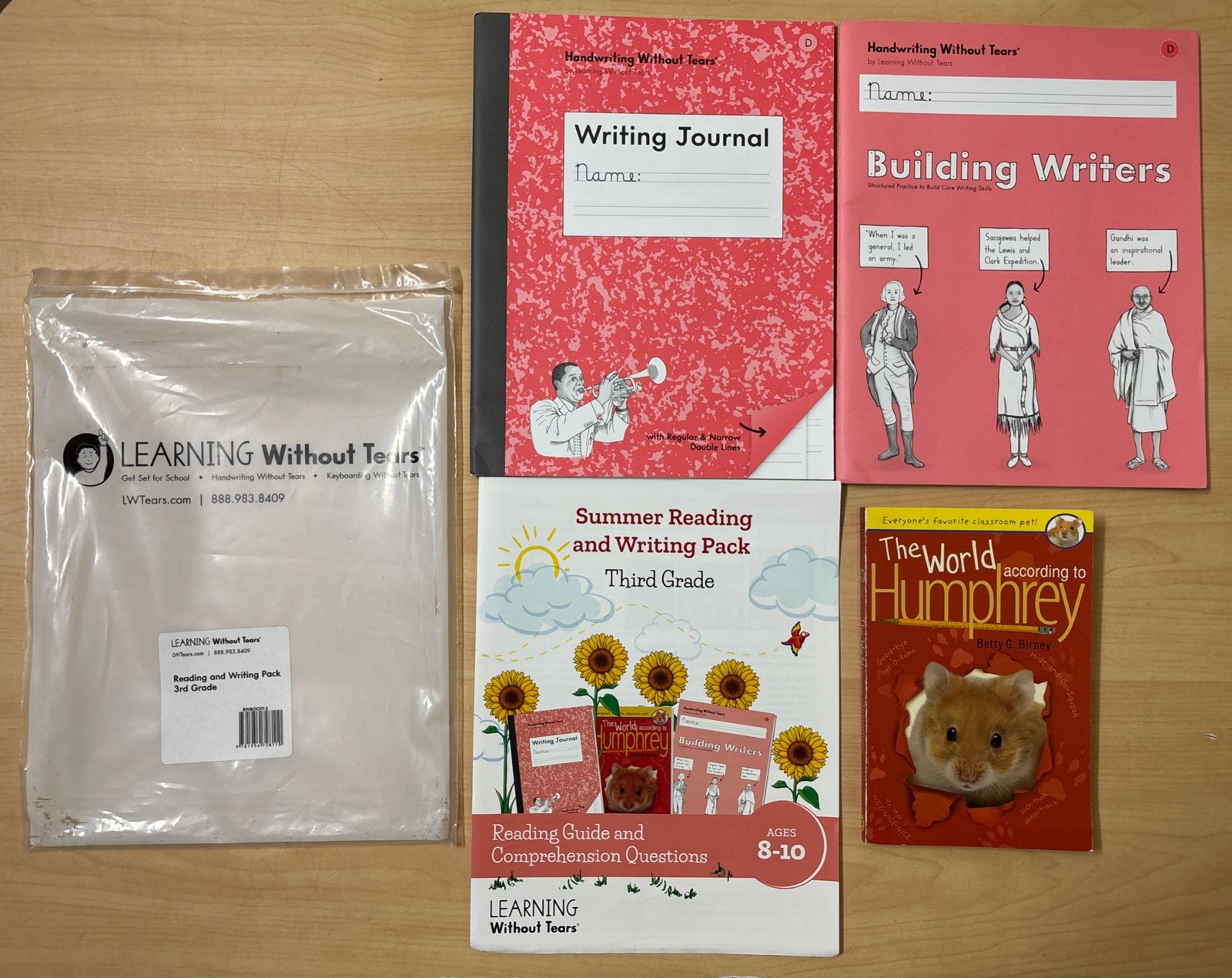 Learning Without Tears Summer Reading and Writing Pack 3rd Grade Building Writer