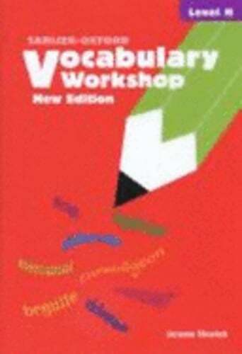 Vocabulary Workshop: Level H by Jerome Shostak: Used