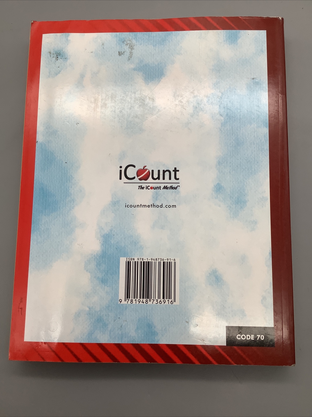 The ICount method level red abridged edition book NEW 9781948736916 Code 70