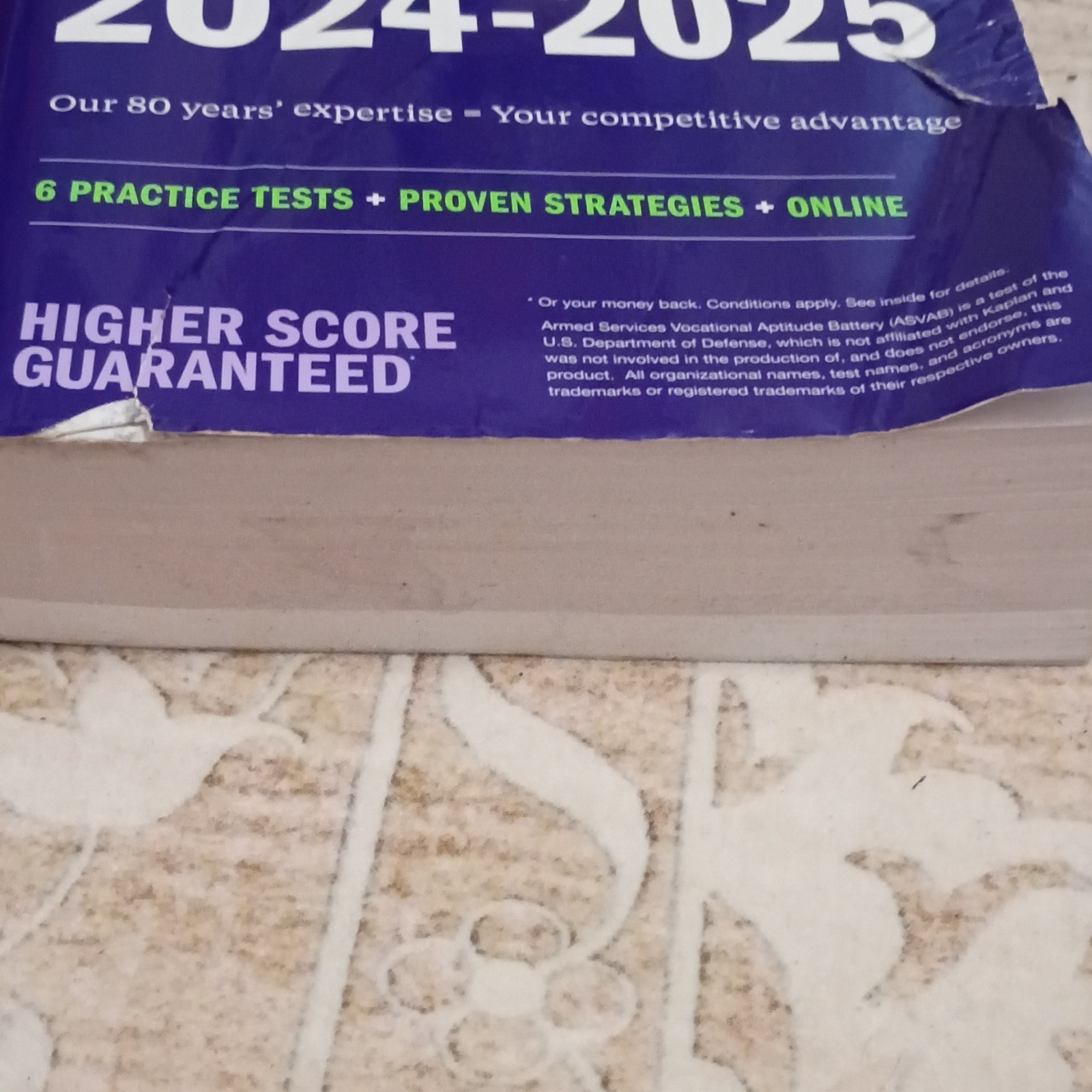 Kaplan ASVAB Prep Plus 2024-2025 Study Guide Book Paula L. Fleming