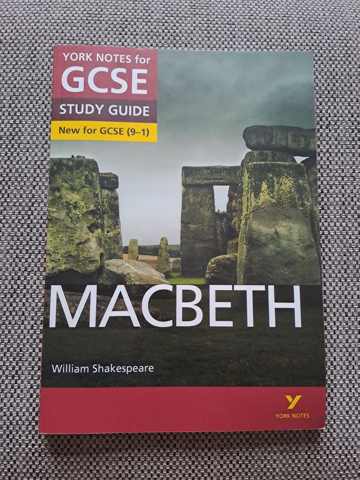 Macbeth Study Guide Workbook William Shakespeare, York Notes GCSE 9-1 Book, New