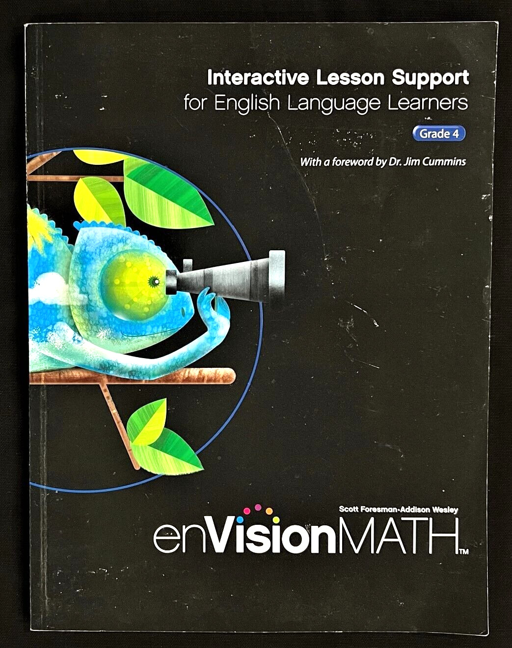 4th Grade – enVision Math – INTERACTIVE LESSON SUPPORT for ELL (2011, Pearson)