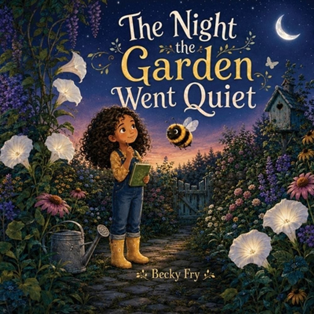The Night The Garden Went Quiet by Becky Fry Paperback Book