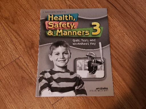 Abeka 3 Teacher Key Health Safety Manners Quiz Test Worksheet 31587703 a beka