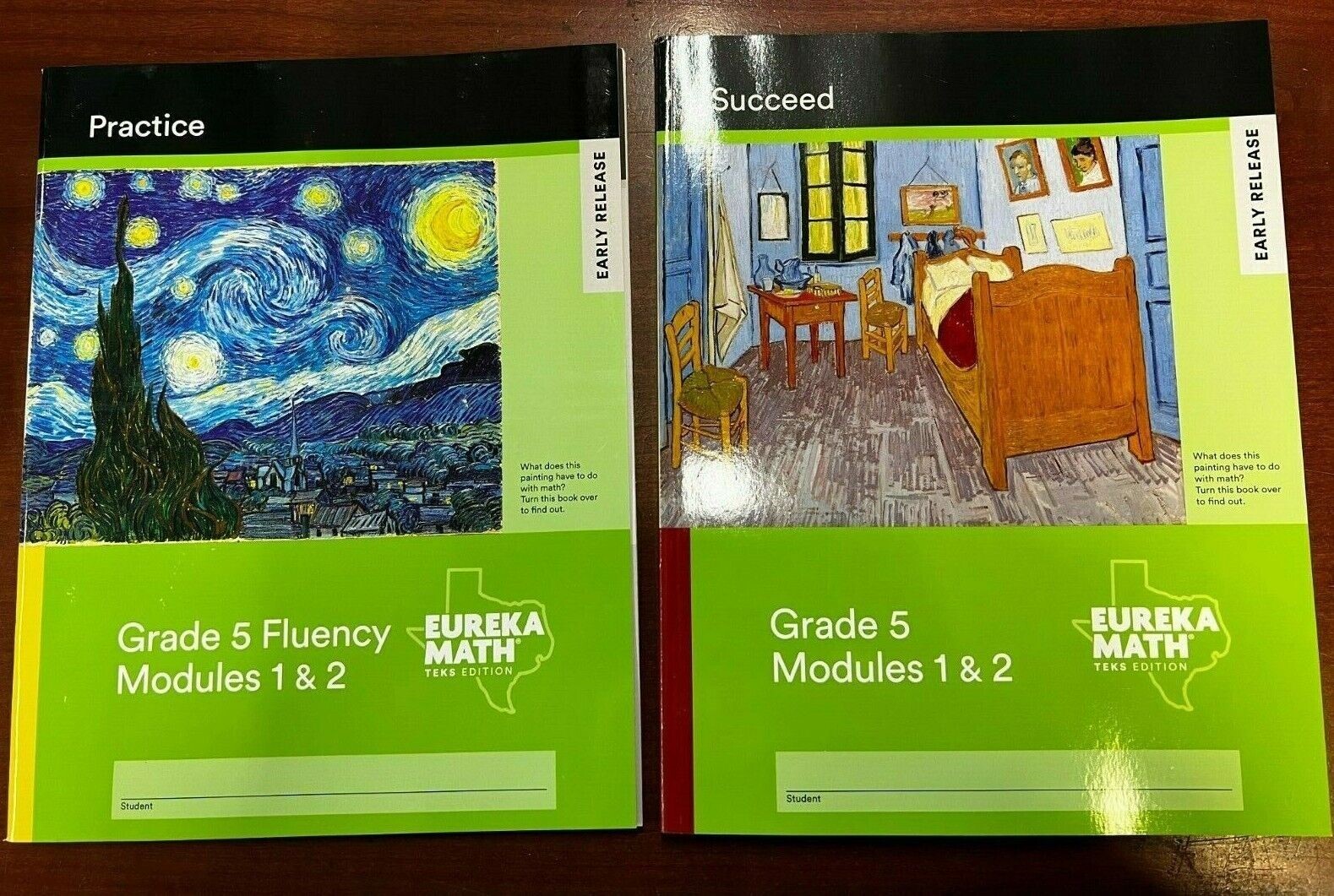 Eureka Math TEKS Ed Gr 5 Module 1 & 2 Workbook Set Practice Fluency & Succeed