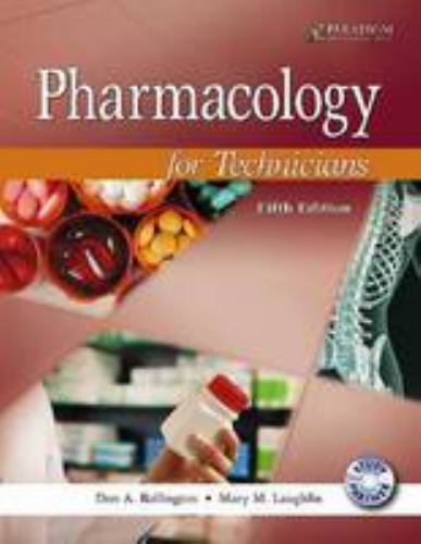 Pharmacology for Technicians, Laughlin, Mary M., Ballington, Don A., Acceptable