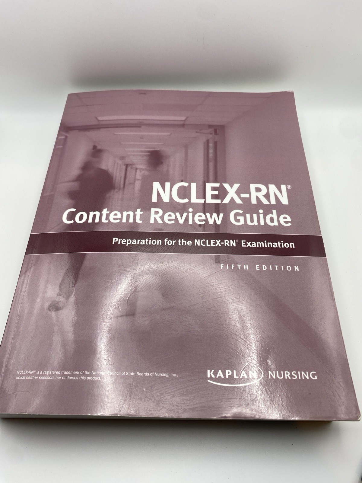Kaplan Nursing NCLEX-RN Content Review Guide 5th Ed Prep for NCLEX-RN Exam