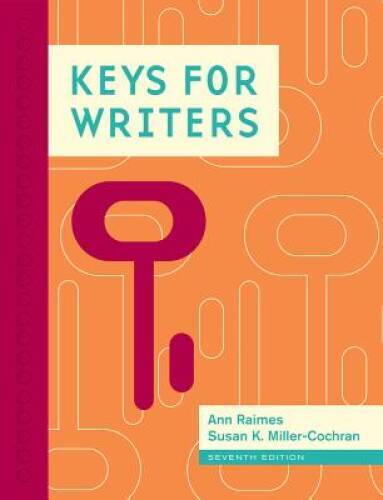 Keys for Writers – Spiral-bound By Raimes, Ann – GOOD