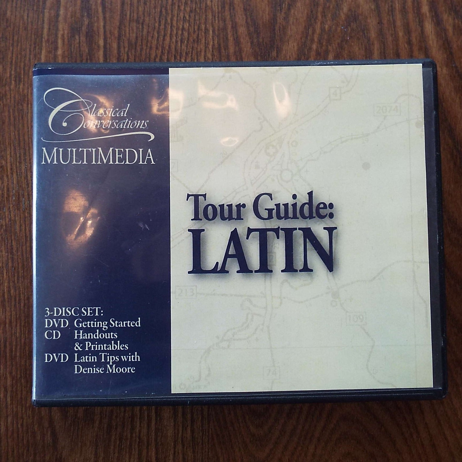 Classical Conversations Tour Guide: Latin 3 Disc Set DVD/CD by Leigh Bortins