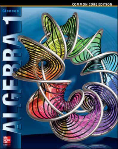 Merrill Algebra 1 Ser.: Algebra 1, Student Edition by McGraw Hill (2012,…