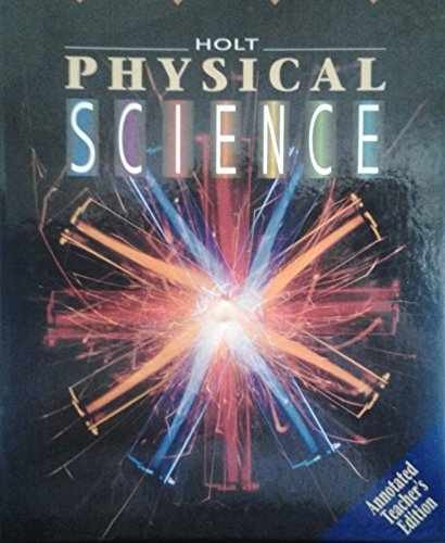 Physical Science Teacher Edition – Hardcover, by Mapi M. Cuevas – Very Good j