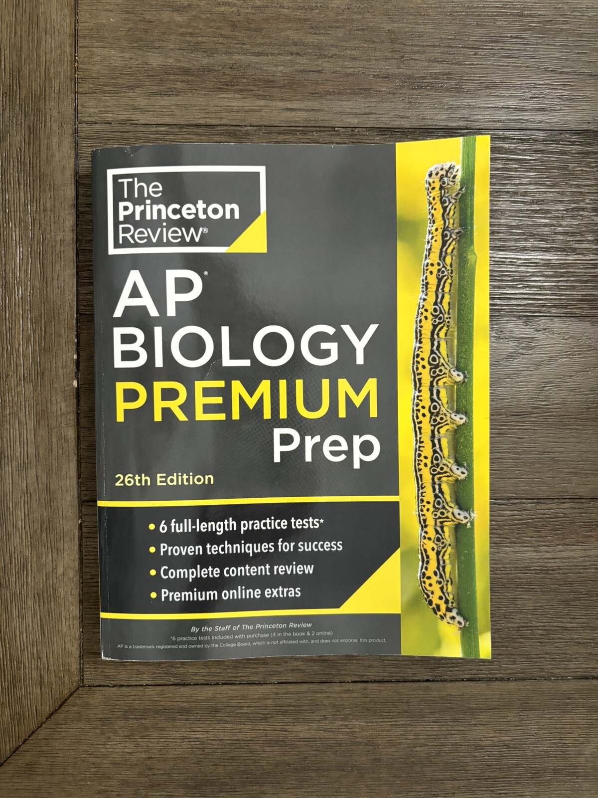 AP Biology Premium Prep Book 26th Edition