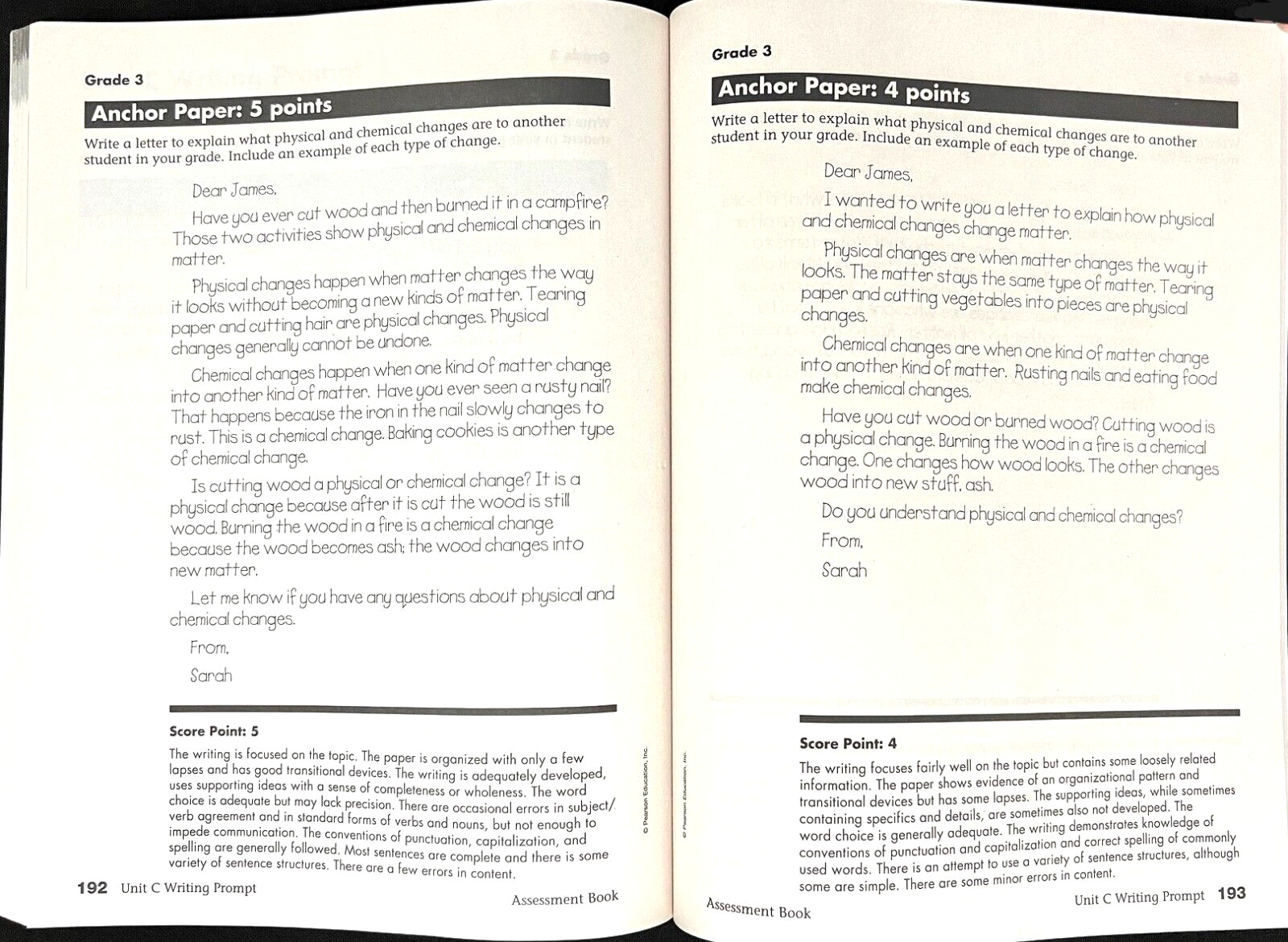 3rd Grade -SCIENCE -ASSESSMENT BOOK – TEACHER EDITION – DIAMOND (2008, Foresman)