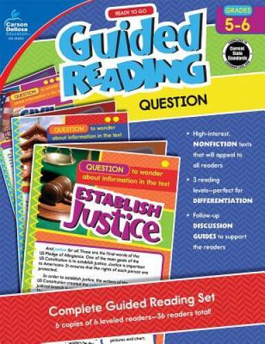 Ready to Go Guided Reading: Question, Grades 5 – 6 – Paperback – GOOD