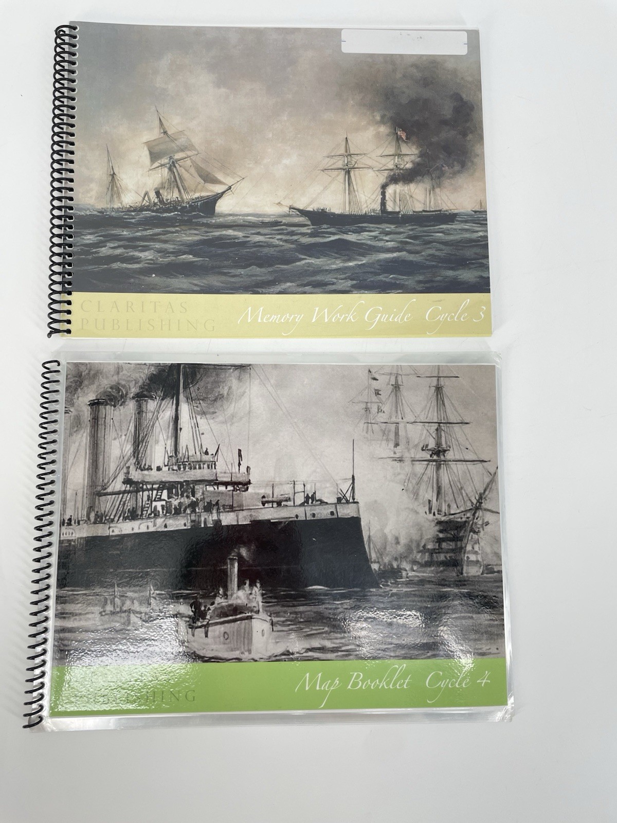 Claritas Publishing Memory Work Guide Cycle 3 & Map Booklet Cycle 4 CC Bundle