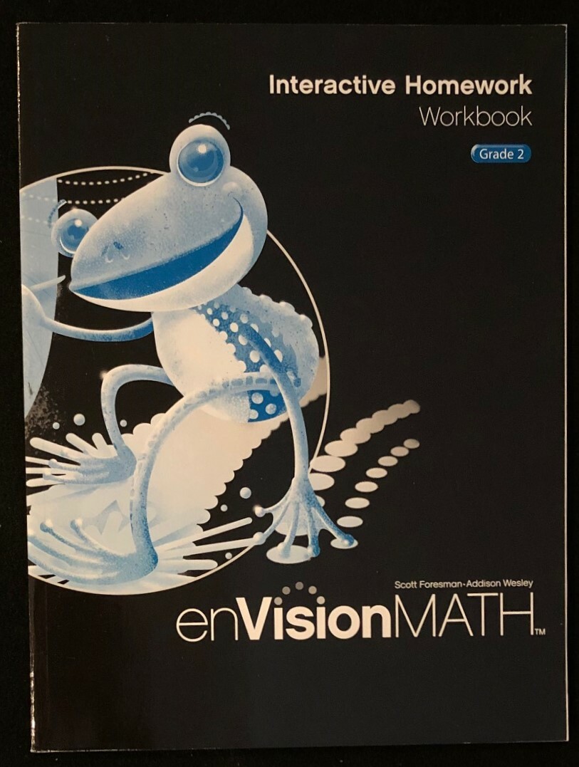 2nd – EnVision Math Interactive HOMEWORK WORKBOOK – Teachers/Homeschool/Tutors