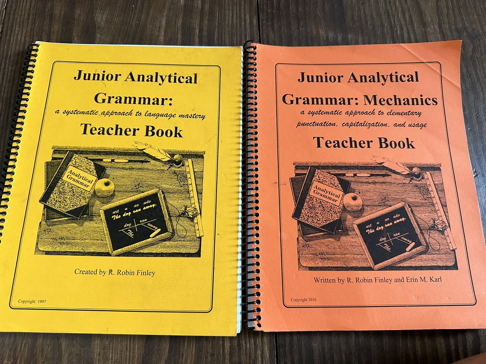 Junior Analytical Grammar Teacher Book AND Mechanics Teacher Book