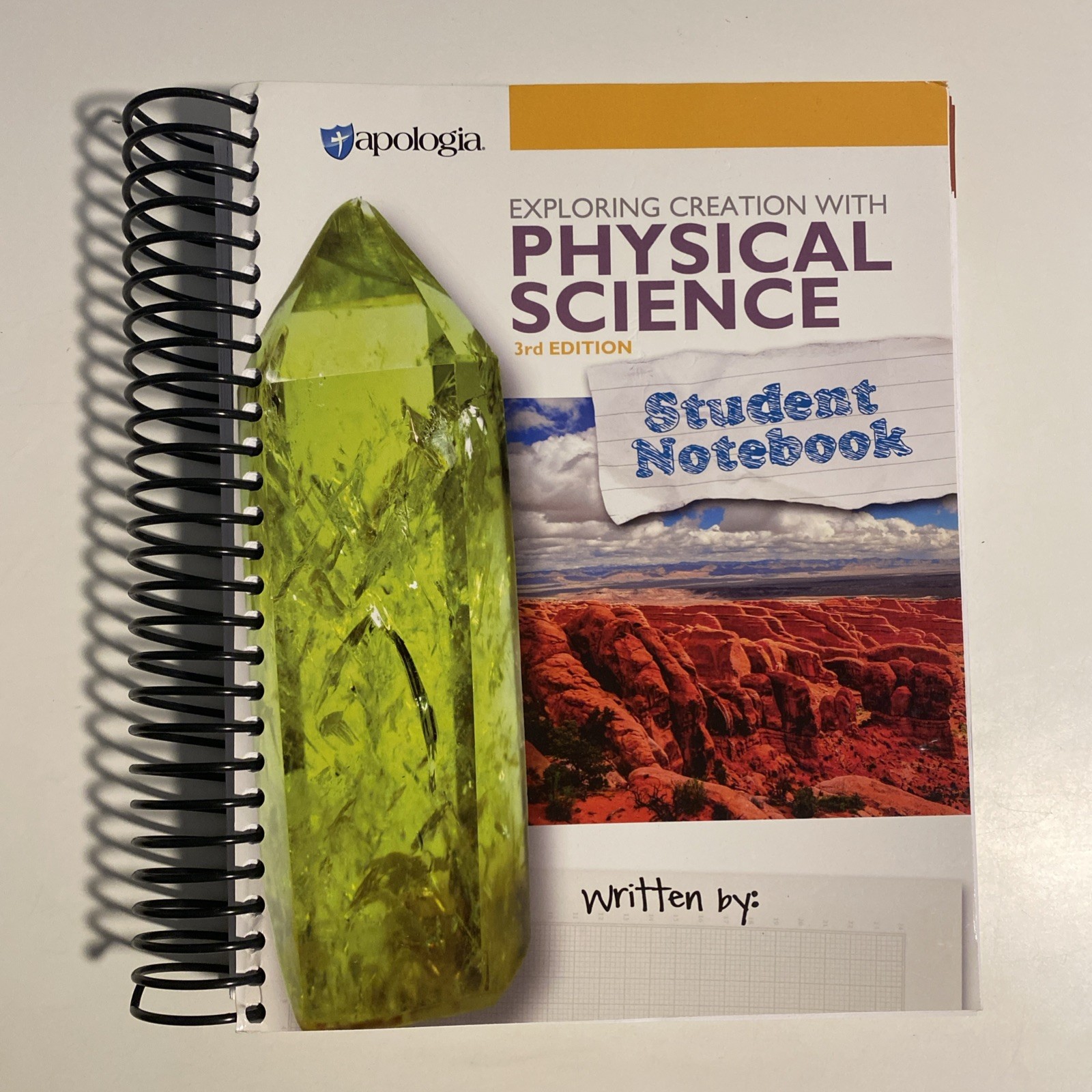 Apologia Physical Science Student Notebook 3rd Edition, No Writing