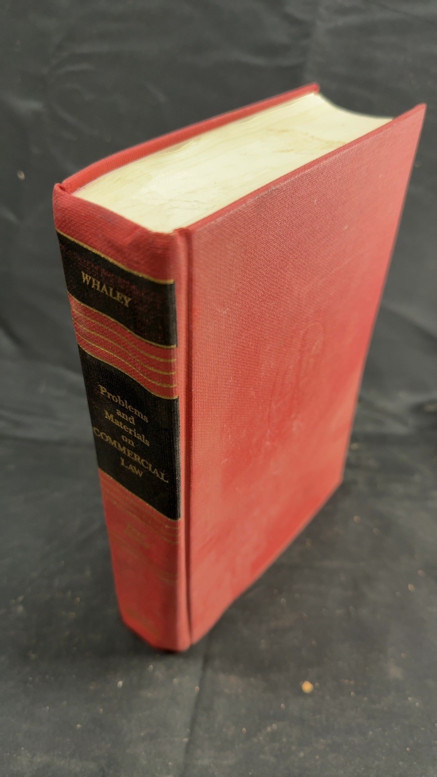 Problems and Materials on Commercial Law Douglas J. Whaley Hardcover Third Ed…