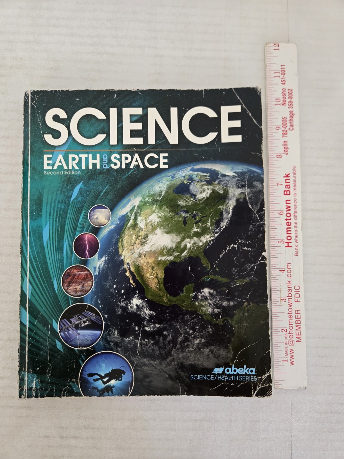 Abeka 8th Grade Science Earth & Space Student Book 2nd Ed FREE SHIPPING