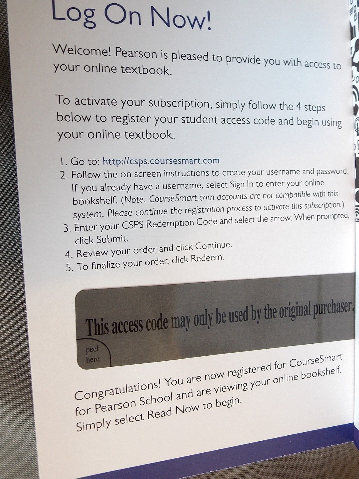 CSPS Pearson Agriscience Online Textbook Access 6e 6th Ed 1269622072 Lee Code