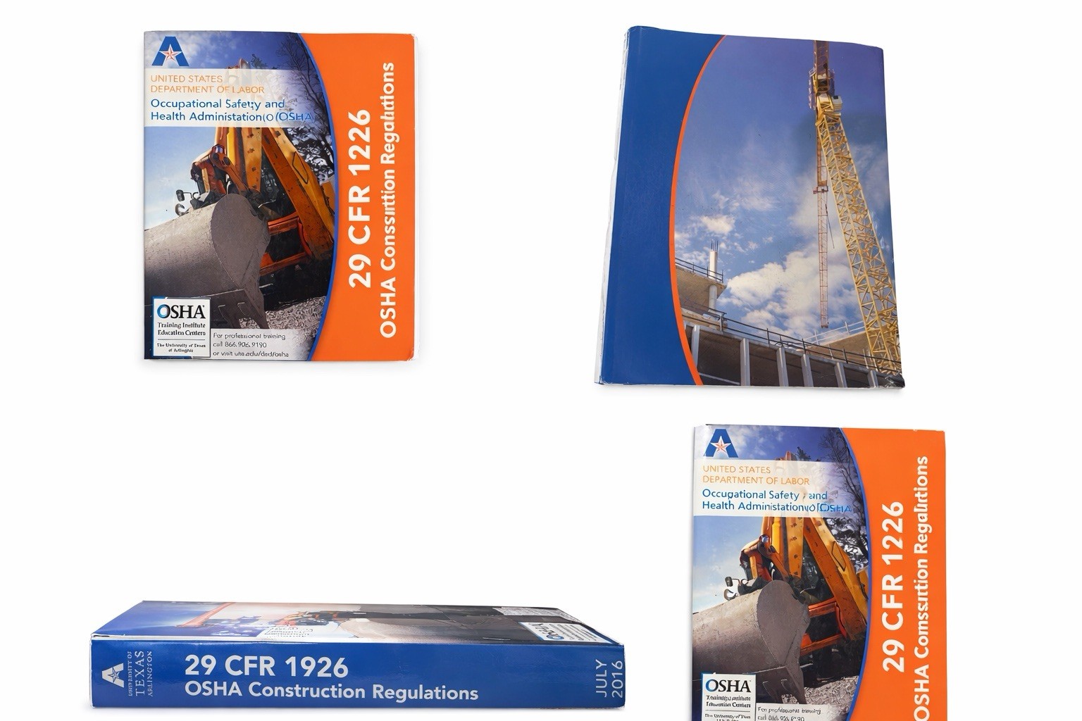 Official 29 CFR 1926 OSHA Construction Industry Regulations And Standards August