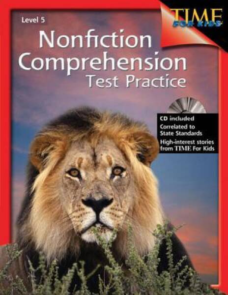 Nonfiction Comprehension Test Practice Level 5 – Paperback – GOOD