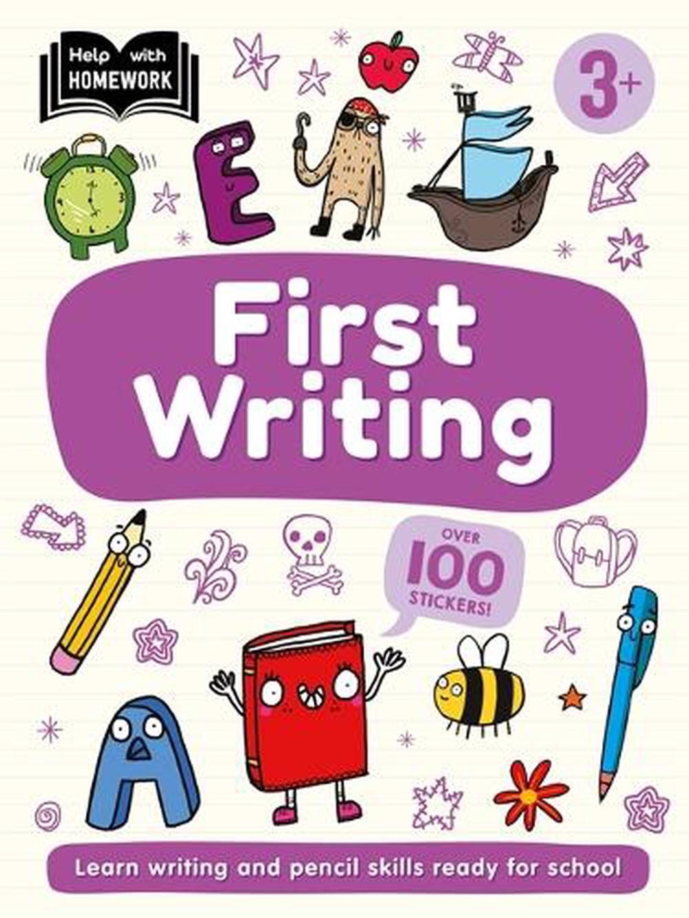 Help With Homework: 3+ First Writing by Autumn Publishing Paperback Book
