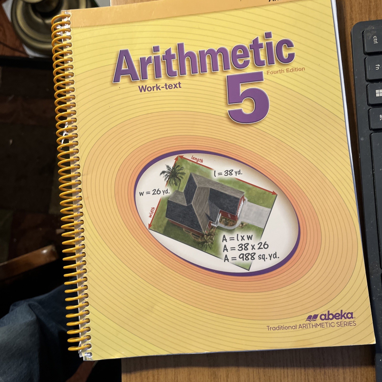 Abeka ARITHMETIC 5 Work Text Answer Key Fourth Edition Homeschool Math Grade 5