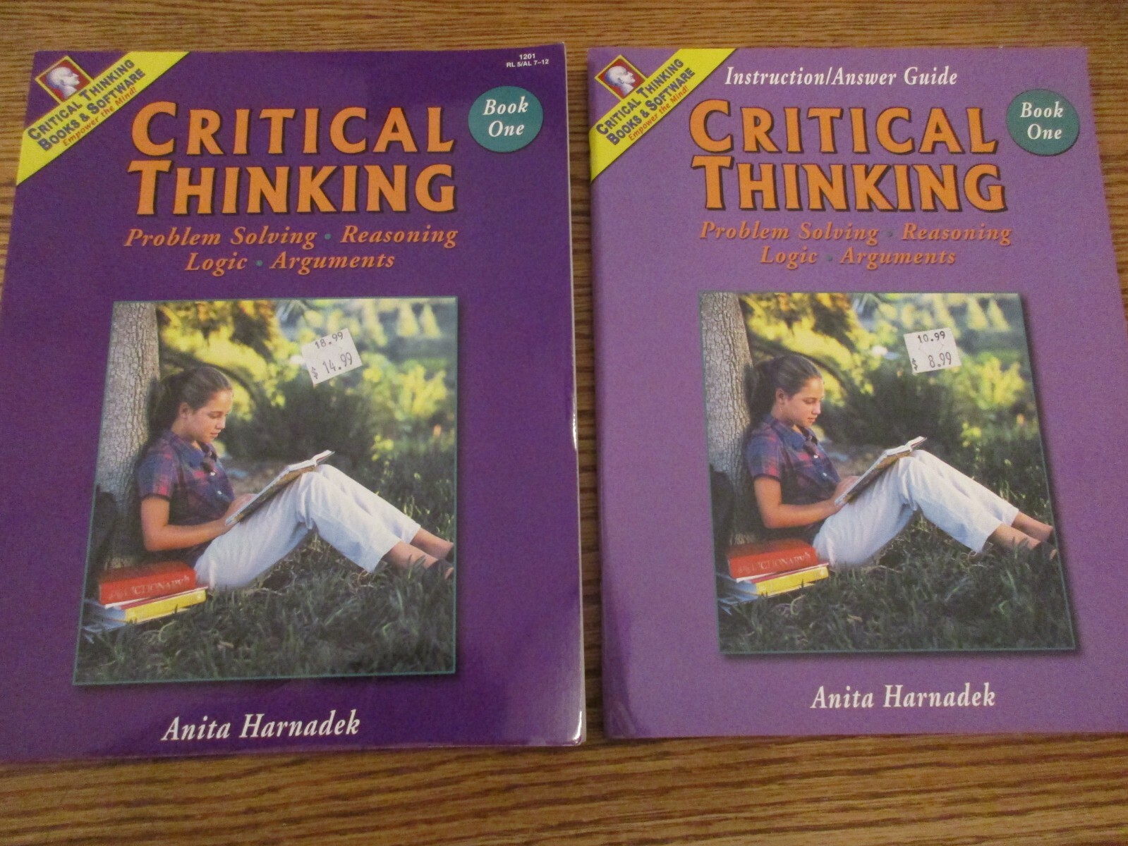 Critical Thinking Book One set (student/answer guide)
