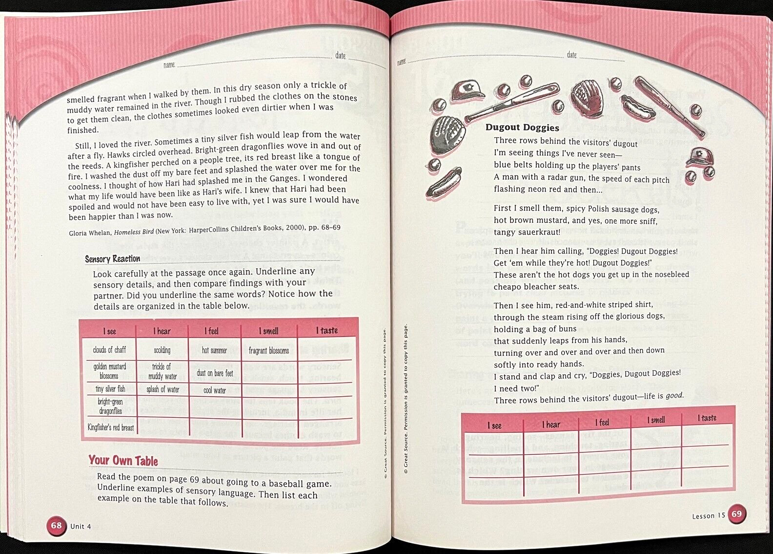 5th Grade – WRITE TRAITS (Teacher Guide & Student Trait Book) (2002)