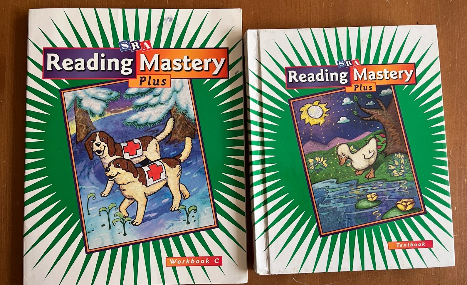 SRA Reading Mastery Plus Textbook Set with Unused Workbook – Grade 2