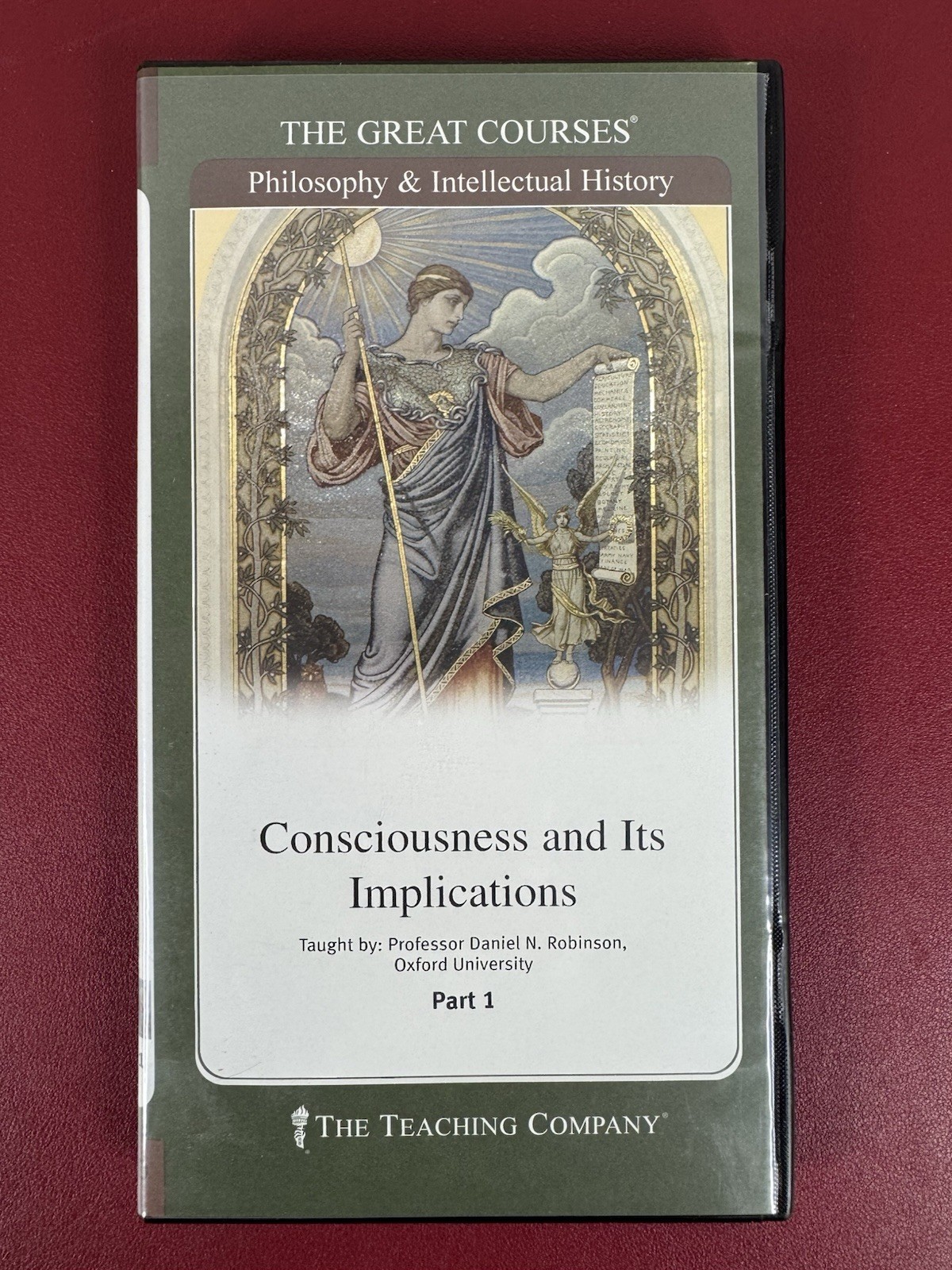 Great Courses: CONSCIOUSNESS & Its IMPLICATIONS 2-DVD set + Book D. Robinson