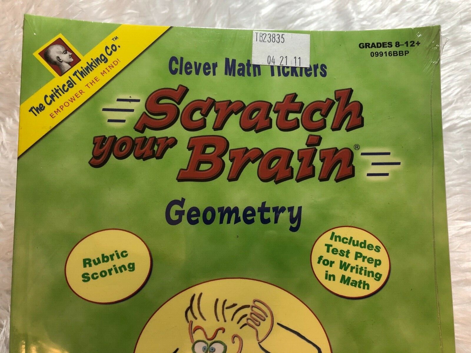 Scratch Your Brain Geometry Clever Math Ticklers Grades 8 – 12+ Fun Math New