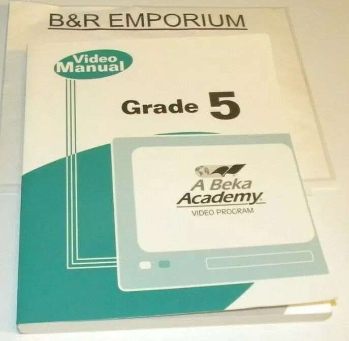 Video Manual: Grade 5 – (2011 A Beka Academy) – Used Book
