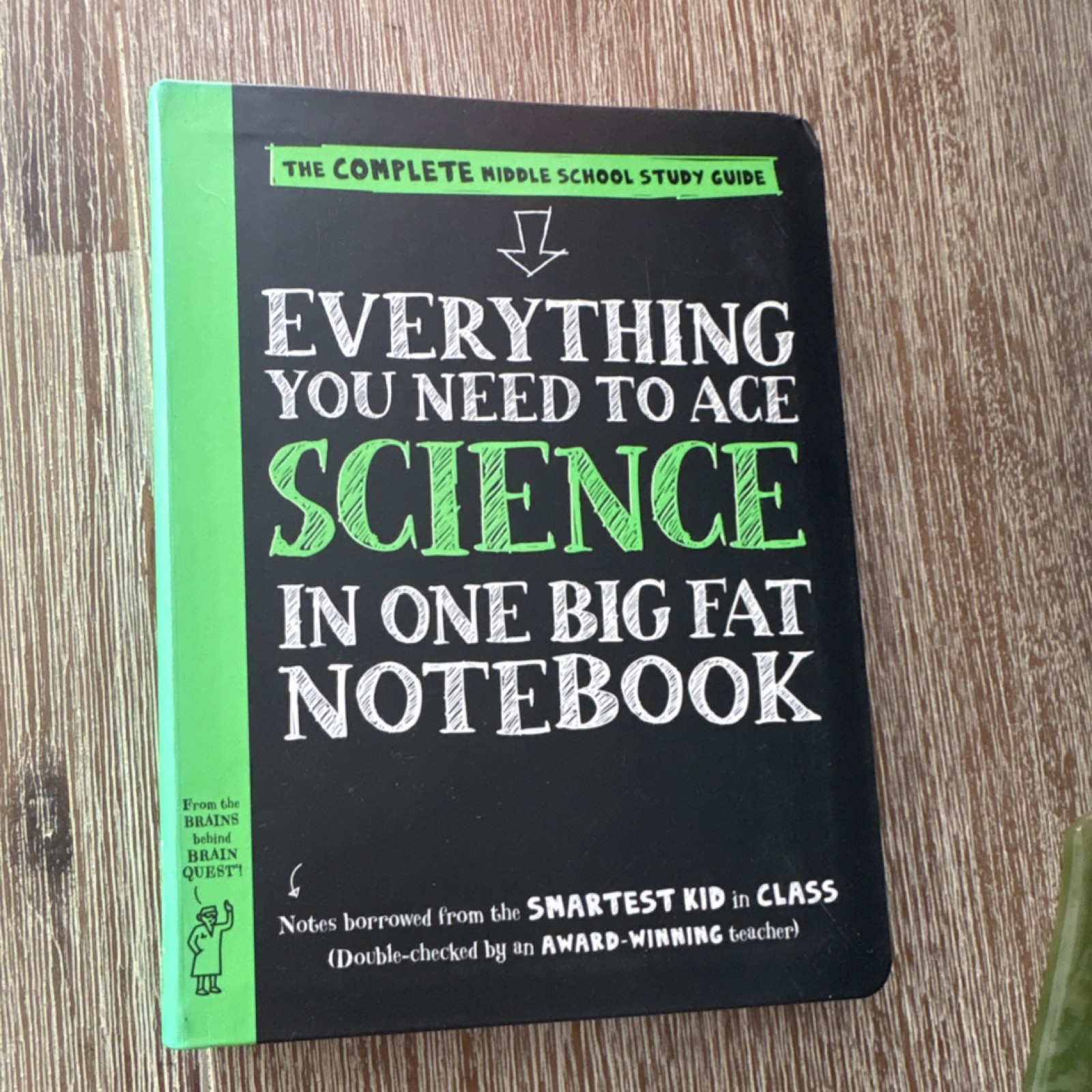 Workman Big Fat Notebook Study Guide: Math, World & American History, Science