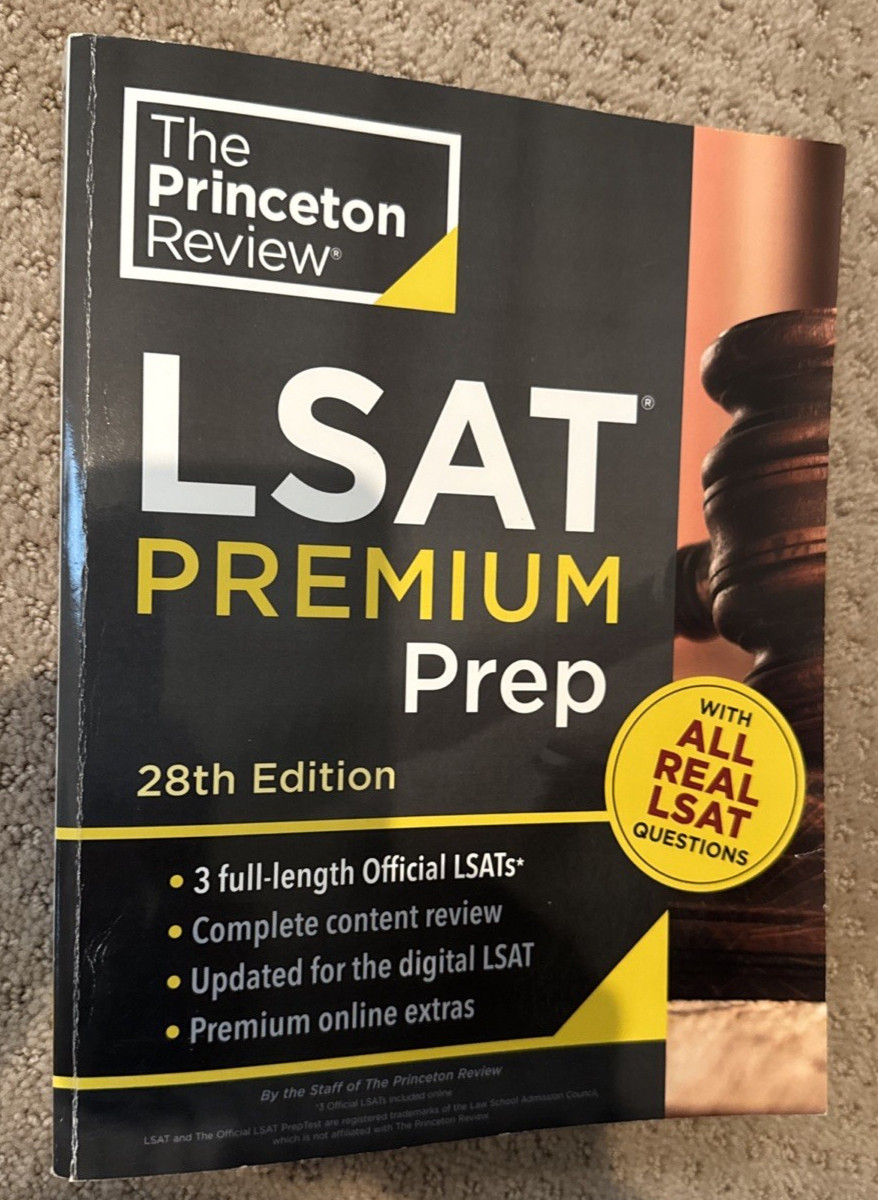 Princeton Review LSAT Premium Prep, 28th Edition: 3 Real LSAT PrepTests