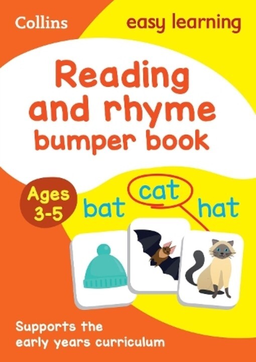 Book In English Reading And Rhyme Bumper Book Ages 3-5: Ideal For Home Learning