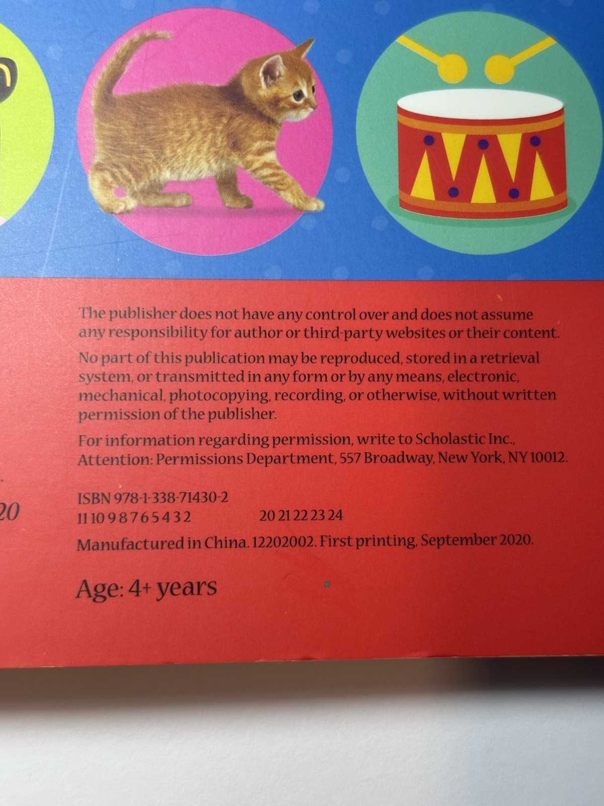 Scholastic Early Learners Pre-K Workbook Reading Writing Math Science