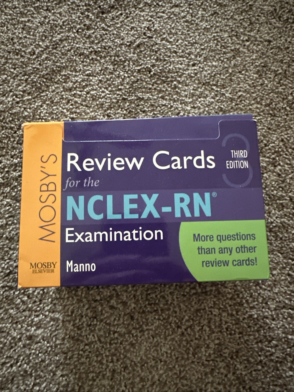 Mosby’s NCLEX RN Review Cards- 3rd Edition