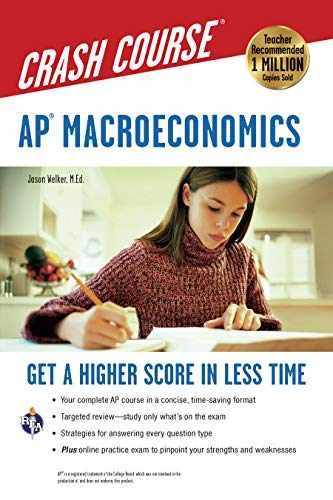 AP® Macroeconomics Crash – Paperback, by Welker M.Ed. Jason – Very Good c