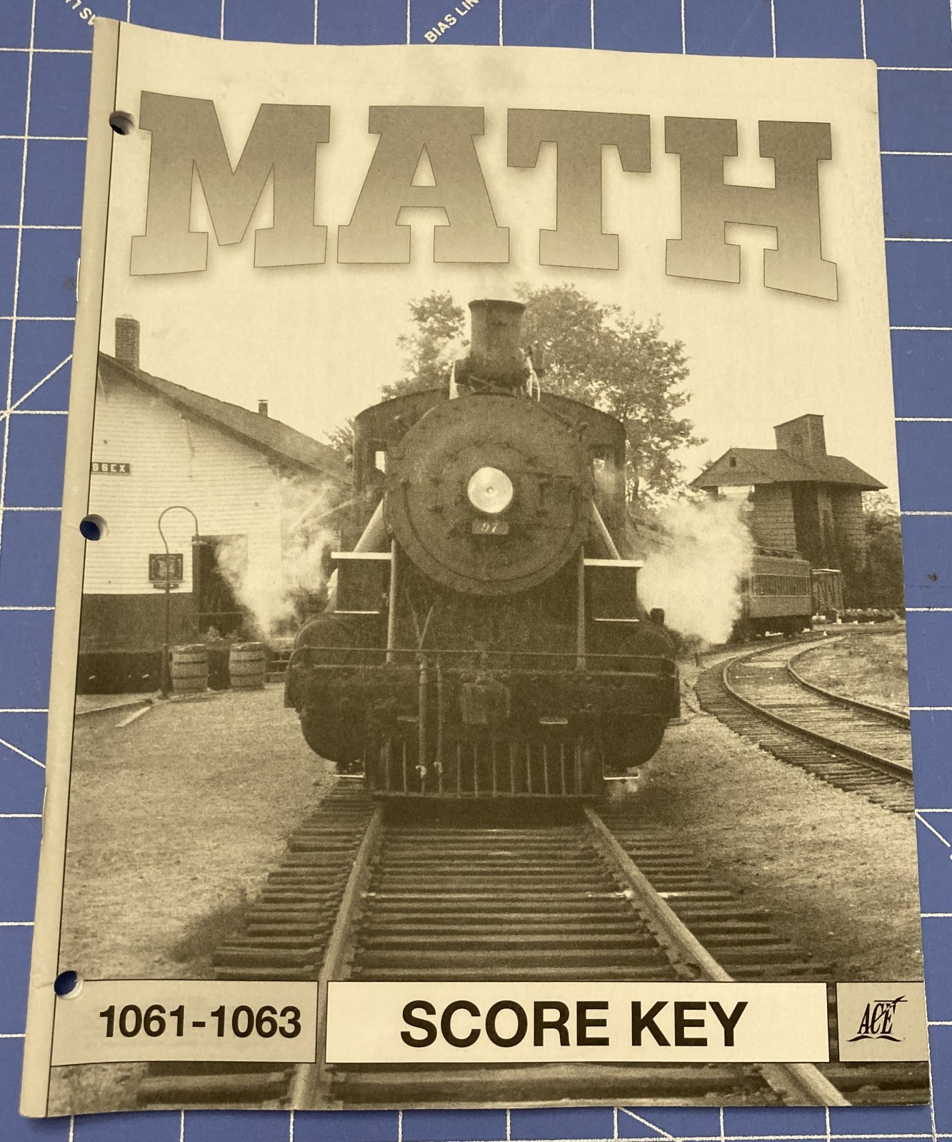 Ace School Of Tomorrow Math Score Keys 1061-1063 / 6th Grade – 4th edition