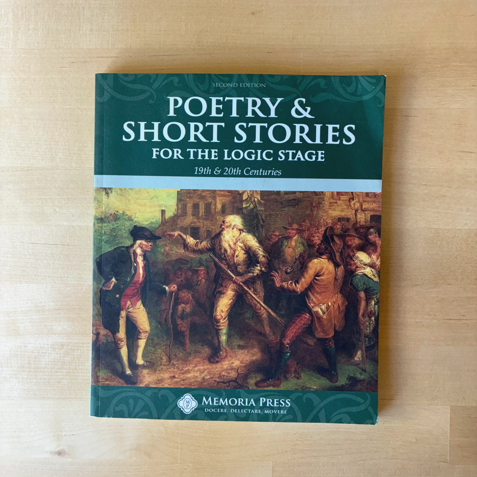 Memoria Press Poetry & Short Stories For the Logic Stage Book