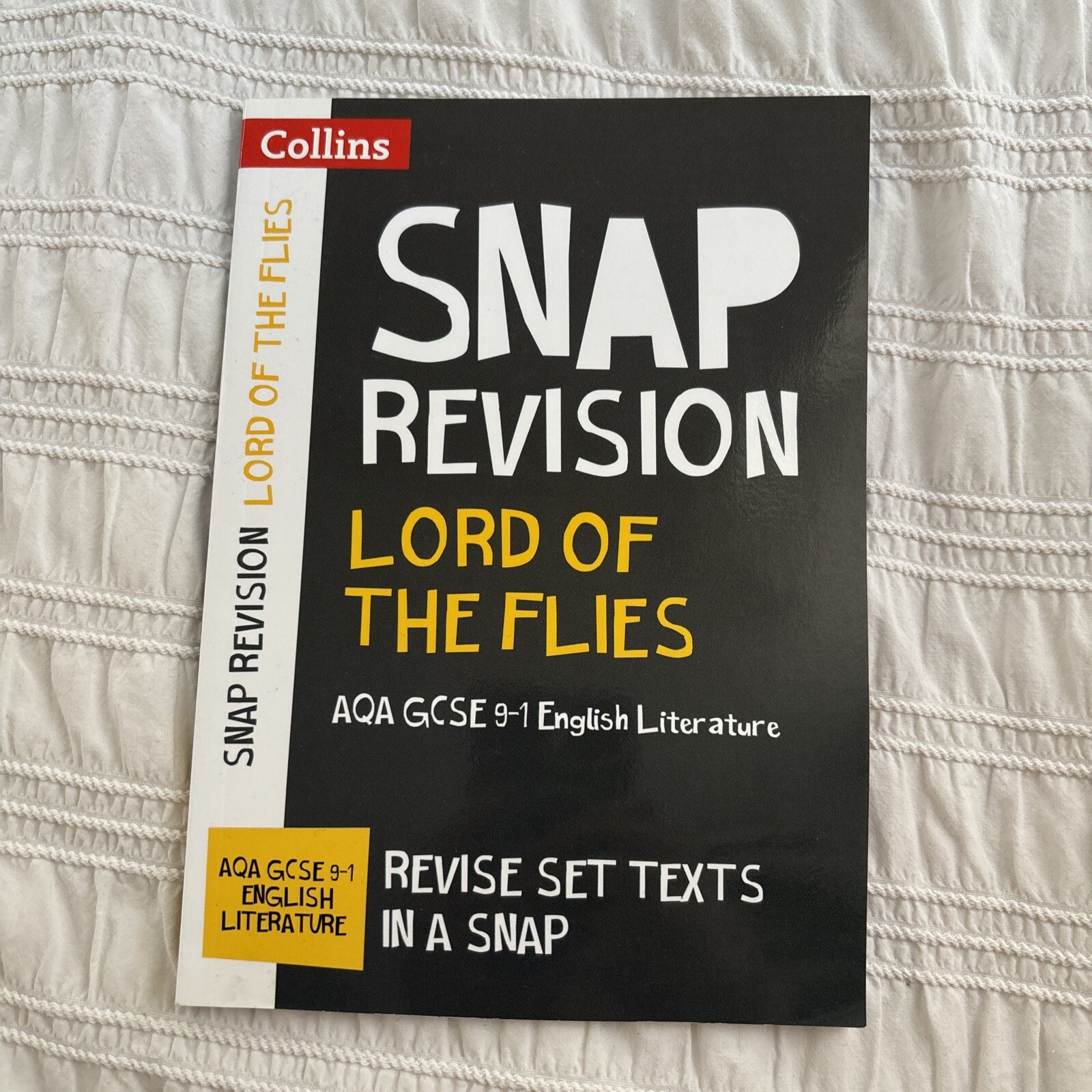 Brand New Collins Snap Revision Lord of the Flies AQA 9-1 GCSE English Lit Book