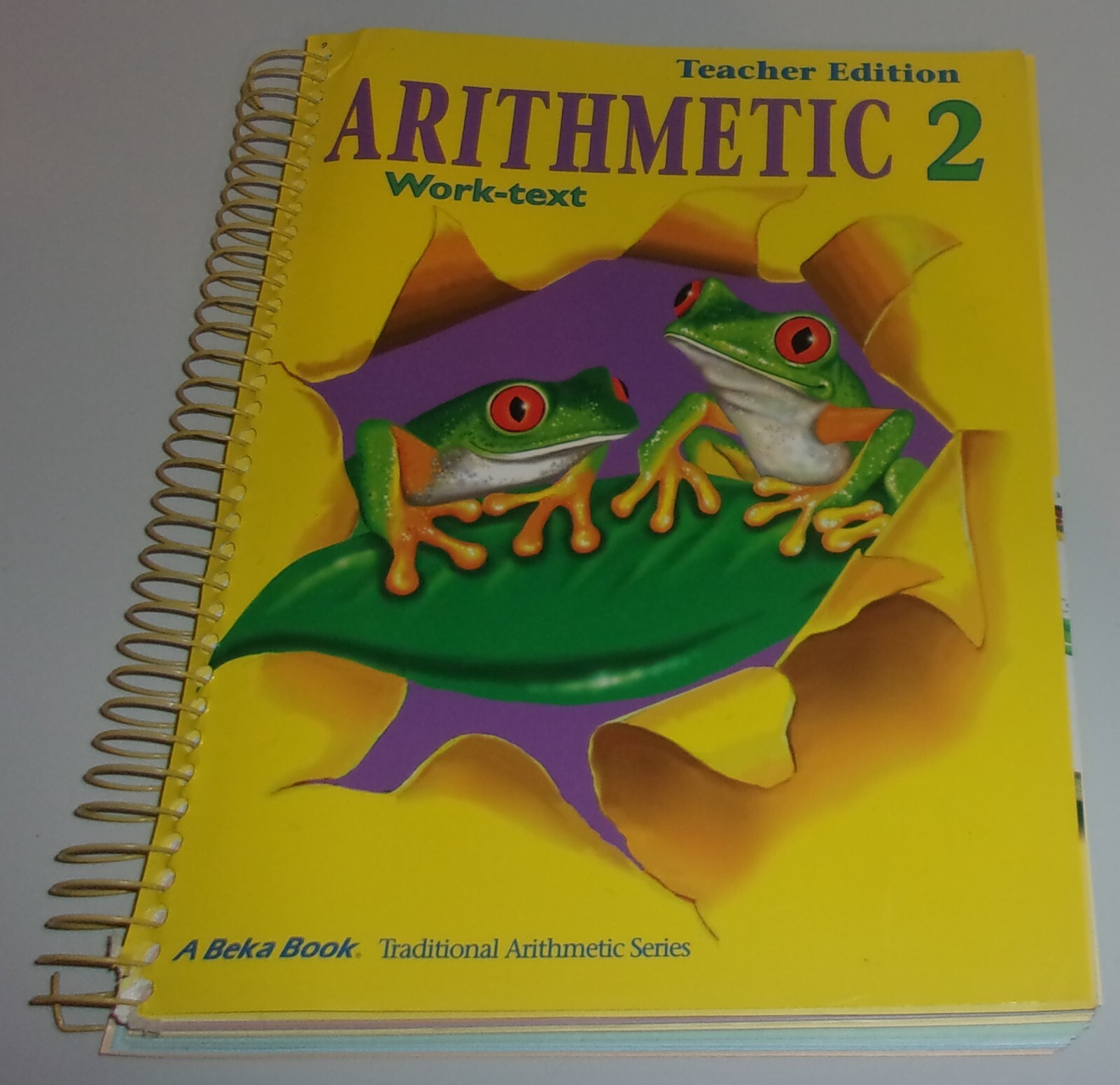 Arithmetic 2 Work-text Teacher Edition, A Beka Book (41718009), 2003